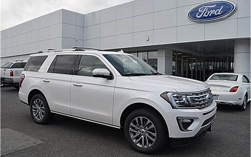 2018 Ford Expedition Limited White For Sale
