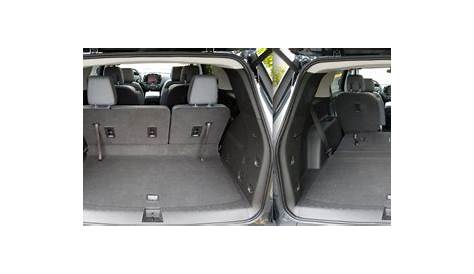 2018 Chevy Traverse Cargo Space Behind Third Row SMARTLINER Floor Mats 3 s And Liner 3rd