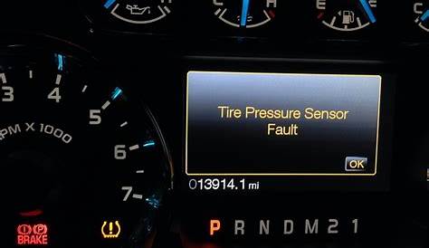 2018 Ford Fusion Tire Pressure