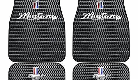 2018 Ford Mustang Floor Mats in 2021 Ford mustang, Mustang, Ford