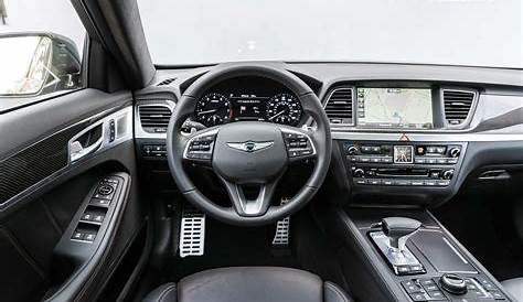 2018 Genesis G80 Sport Interior New Cars Hyundai