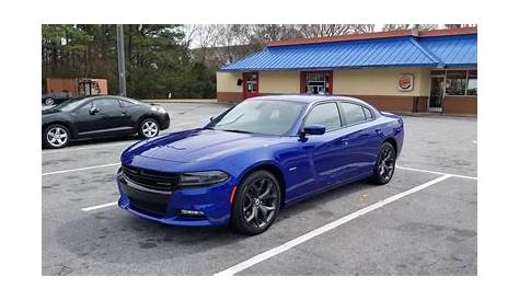 IndiGo Blue 2018 Dodge Charger SRT Hellcat Exterior Photo