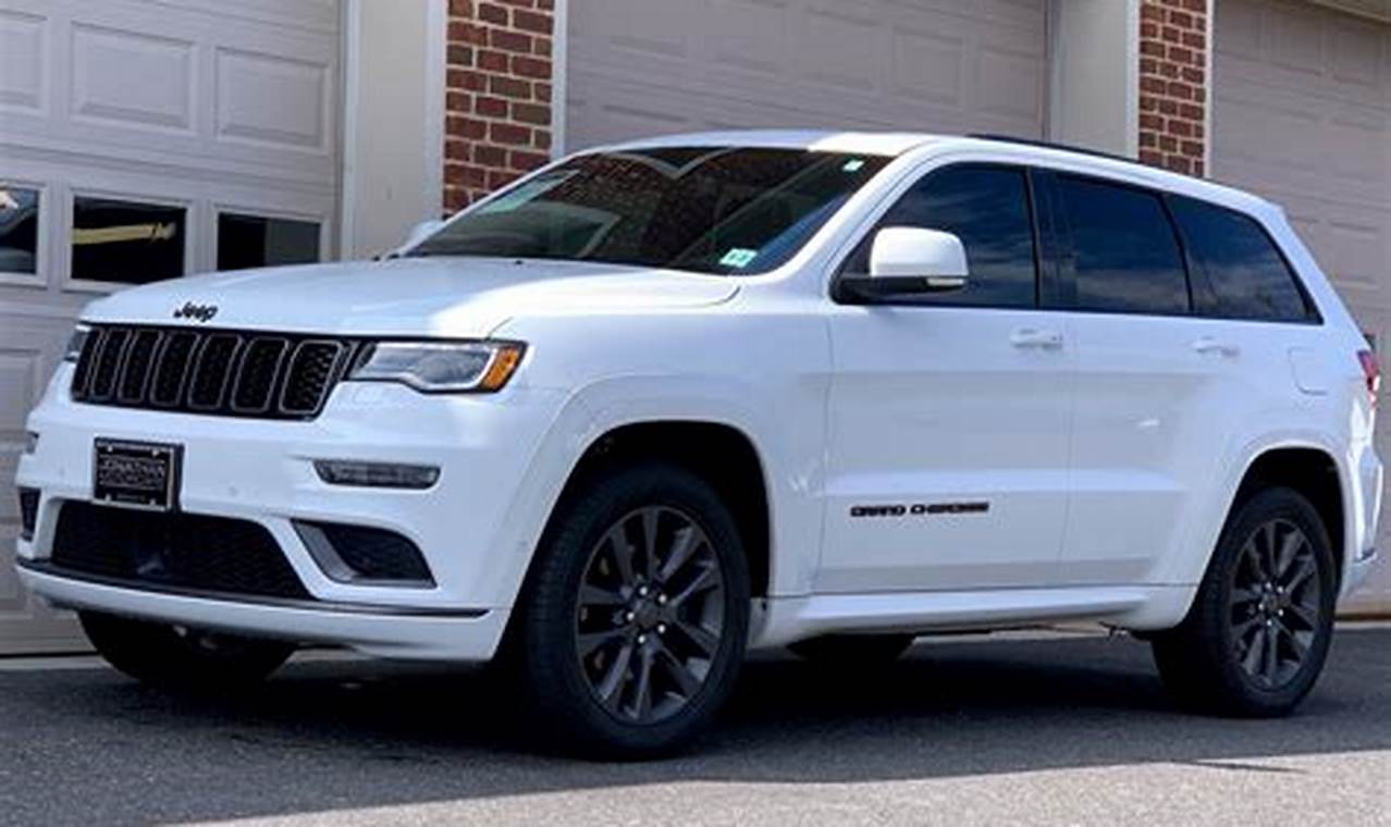 2018 jeep grand cherokee high altitude for sale 5.7l v8