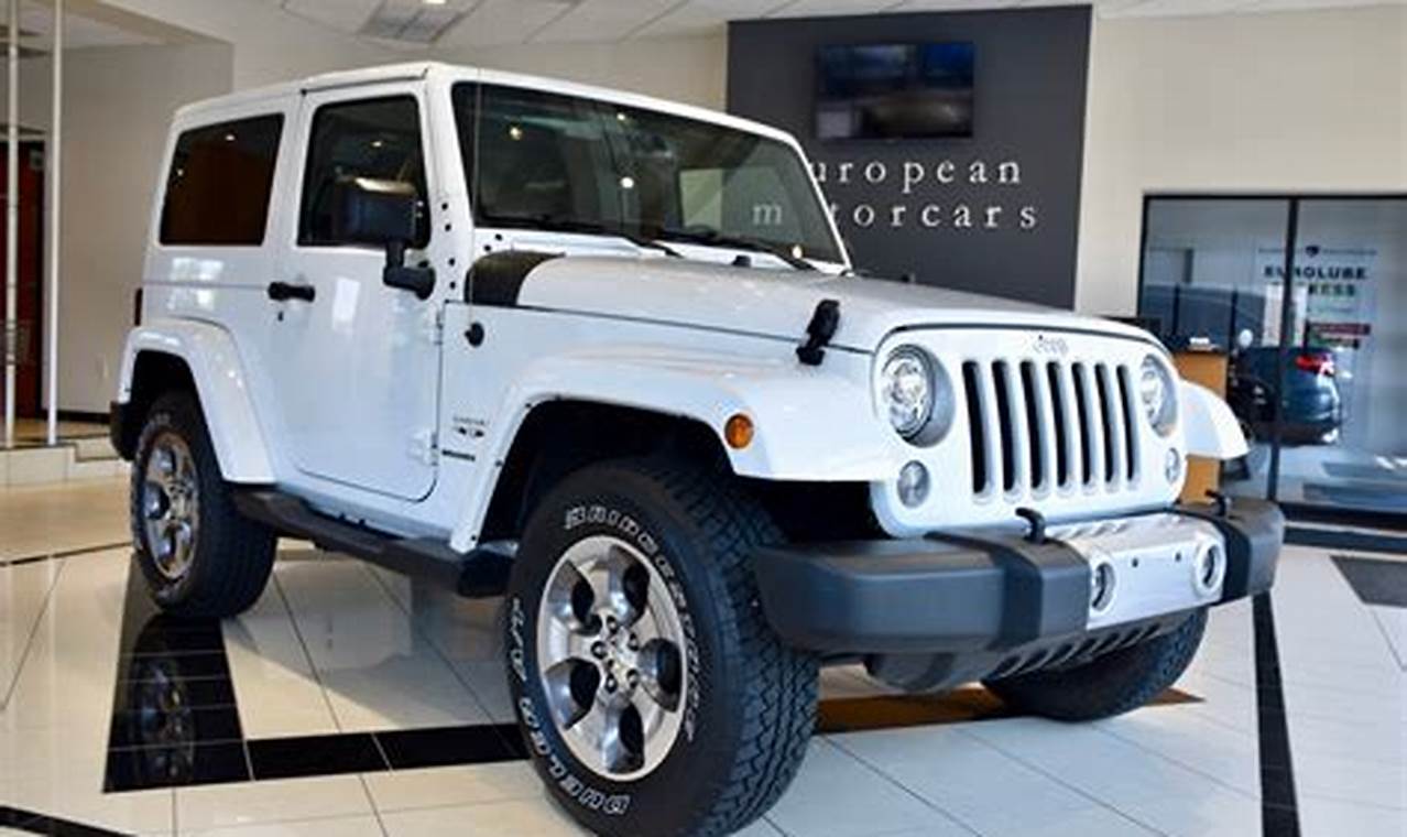 2018 jeep wrangler for sale utah