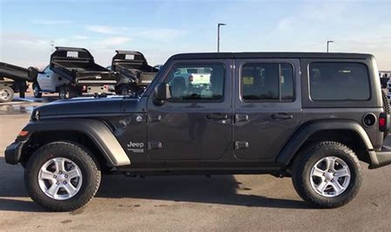 2018 jeep wrangler sport nlimited jl for sale