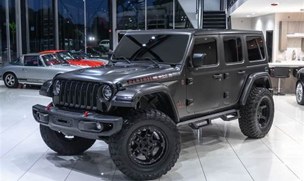 2018 jeep wrangler unlimted jl black for sale