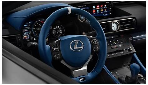 2018 Lexus RC F 10th Anniversary Limited Interior