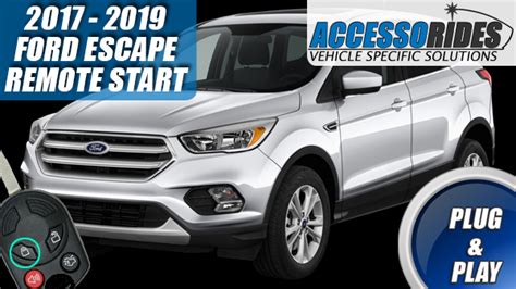 Rev Up Your Ride with the 2018 Ford Escape Remote Start App: Access Your Vehicle at Your Fingertips