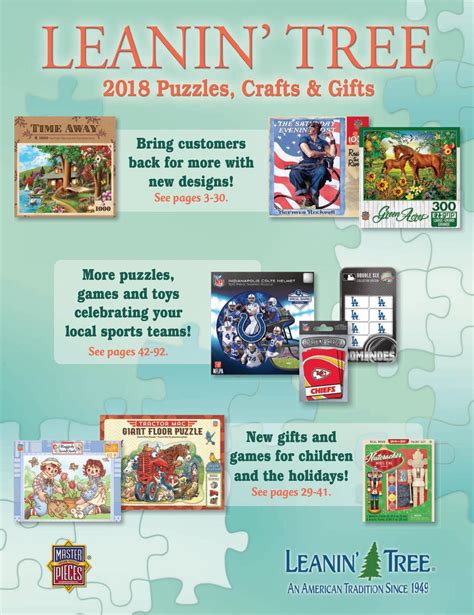 2018 Leanin Tree Fall Gift Catalog