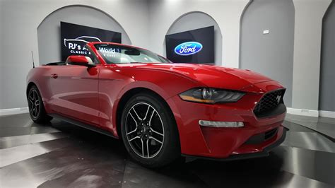 2018 Mustang Ecoboost Convertible For Sale