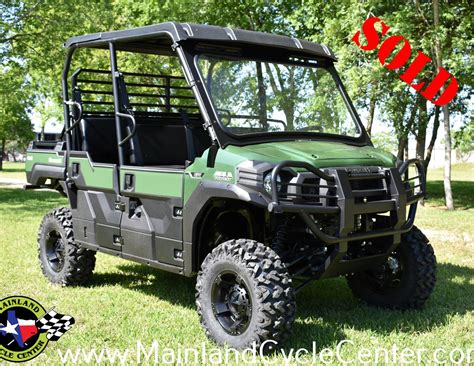 2018 kawasaki mule pro fxt