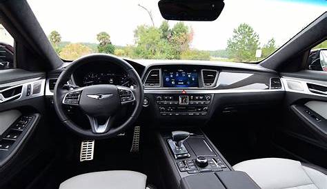 2019 Genesis G80 Sport Interior 3.3T Review & Test Drive