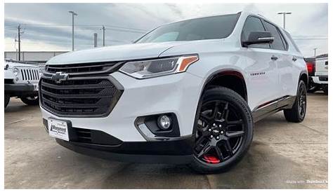 2019 Traverse Premier Redline Edition Used Chevrolet AWD,