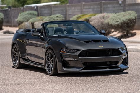 2019 Mustang Convertible Black