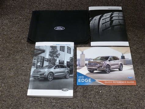 2019 ford edge owner's manual