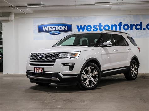 2019 ford explorer with low mileage