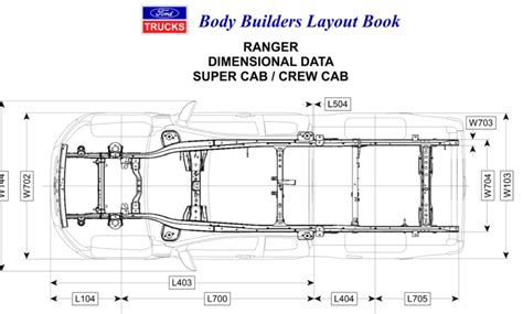 2019 ford ranger dimensions length width