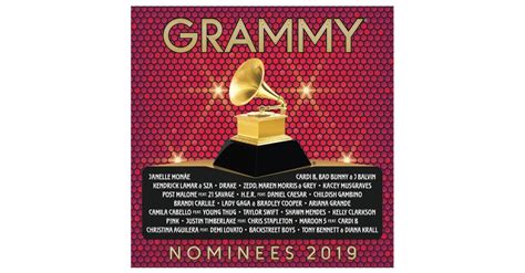 2019 grammy winners and nominees