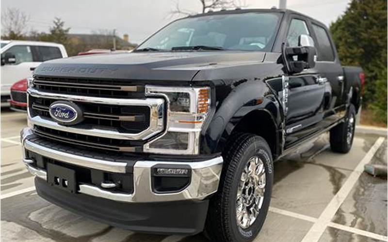 2020 Ford F250 King Ranch Features