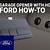 2020 ford fusion garage door opener