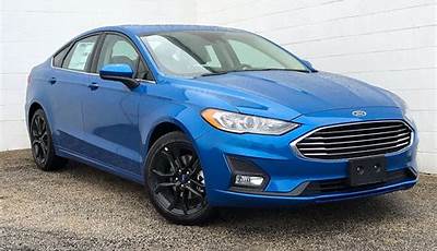 2020 Ford Fusion Se Mpg