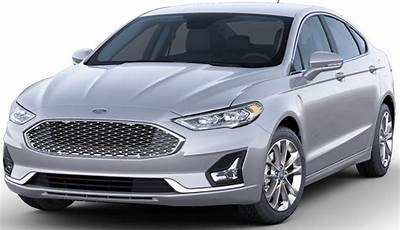 2020 Ford Fusion Silver