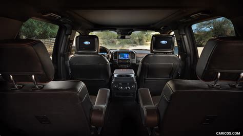 Spacious interior of the 2020 Ford Expedition highlighting comfort and technology