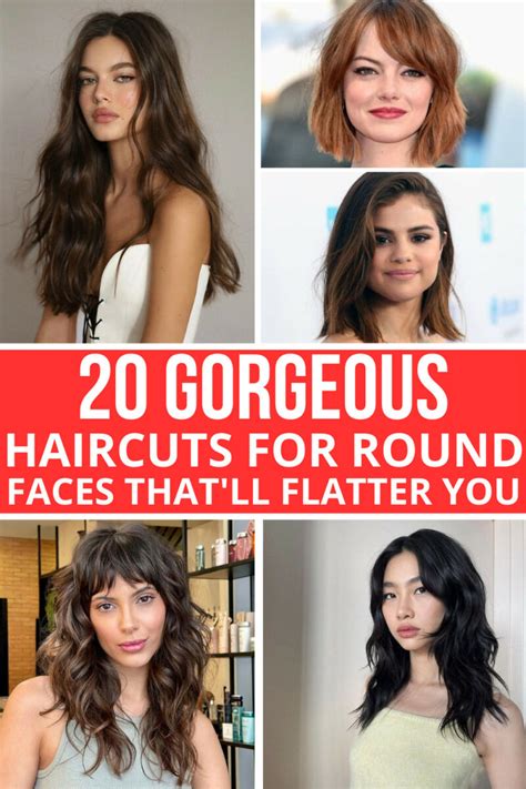 2020 Haircuts For Round Face