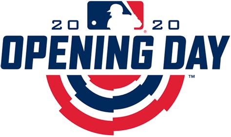 2020 Mlb Opening Day Logo