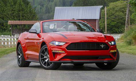 2020 Mustang Convertible Ecoboost
