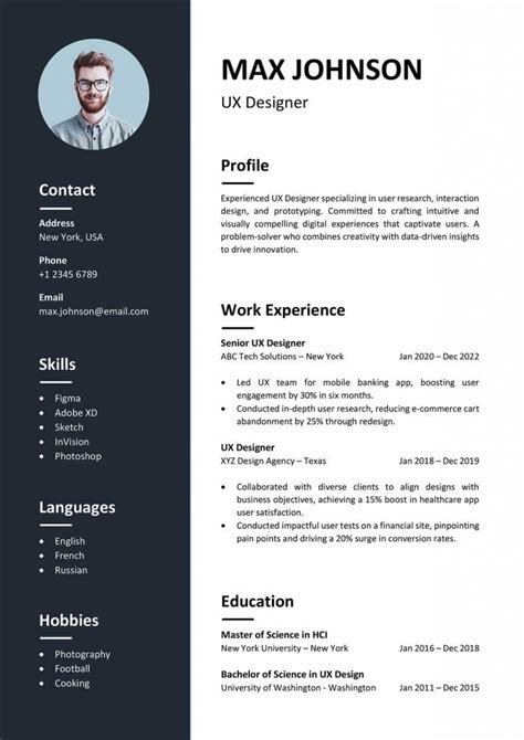 2020 Resume Templates Free Download