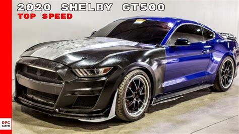 2020 ford mustang shelby gt500 top speed mph
