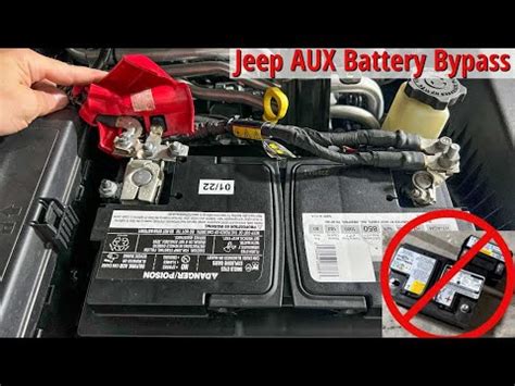 2020 jeep gladiator aux battery location