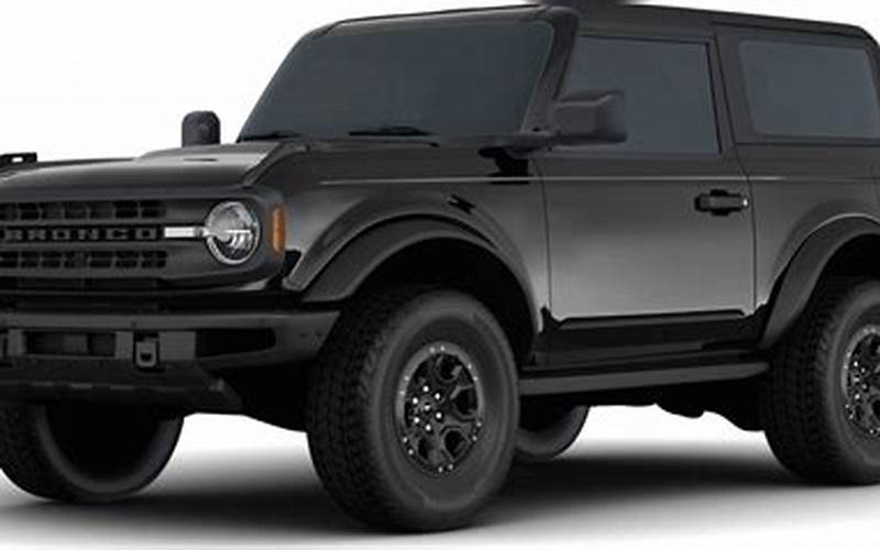 2021 Ford Bronco Price And Availability