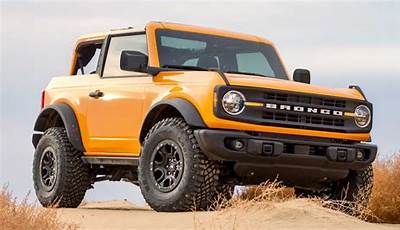 2021 Ford Bronco Dimensions