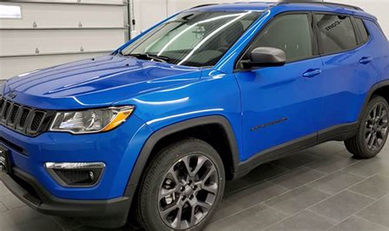 2021 jeep compass 80th anniversary edition for sale
