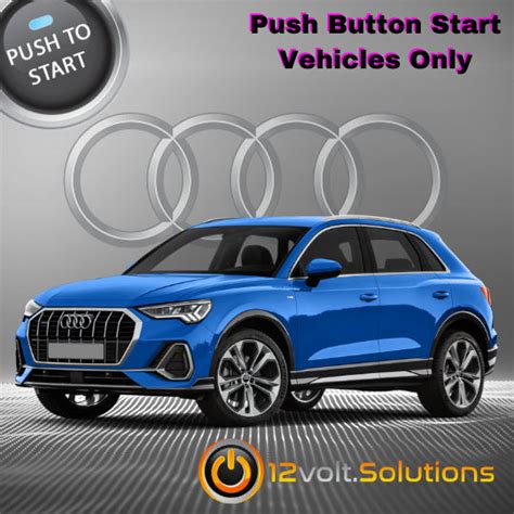 Rev up your ride with the all-new 2021 Audi Q3 Remote Start