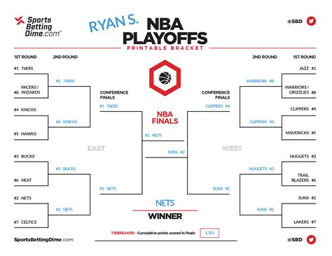 2021 nba printable playoff schedule