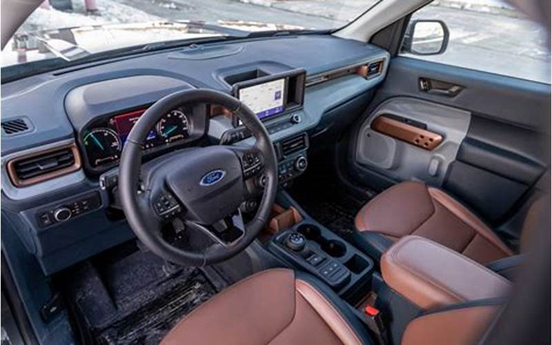 2022 Ford Maverick Hybrid Interior