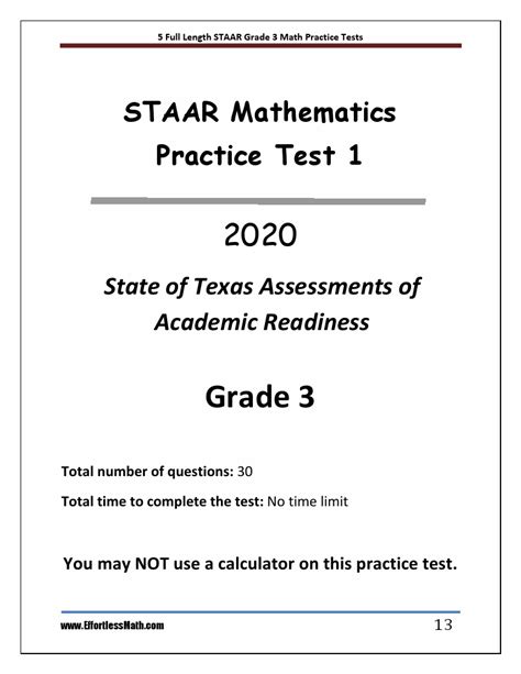 2022 Staar Math Practice Test Answer Key: Everything You Need To Know