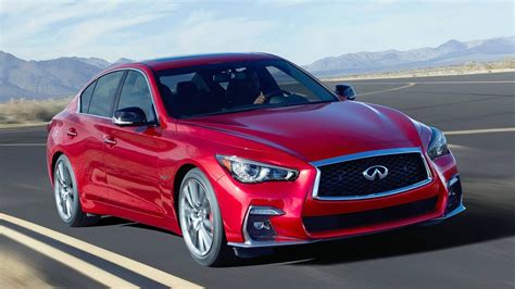 2016 Infiniti Q50 Red Sport 400 First Drive Review Car and Driver