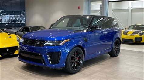 2022 Land Rover Range Rover Sport SVR Carbon Fibre Edition from