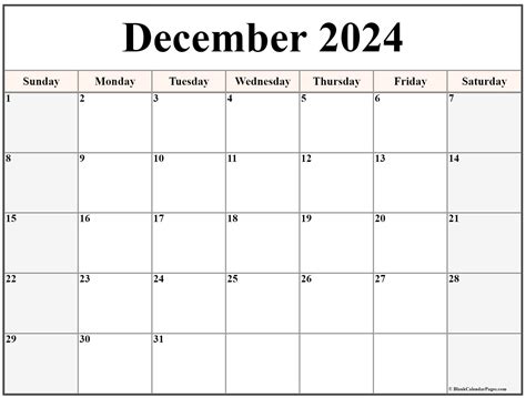 2022 December Calendar Printable Free