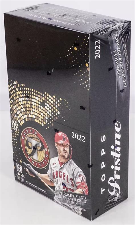 Experience the Indescribable Thrill of Opening 2022 Topps Pristine Baseball Hobby Box Today!