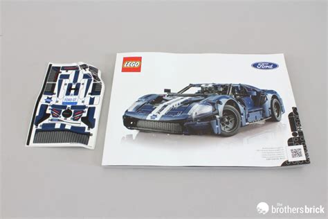 2022 ford gt lego building instructions