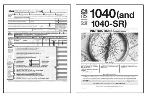 2022 irs form 1040 instruction booklet