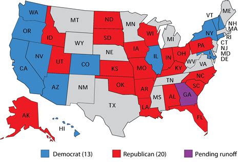 2022 midterm election results nationwide