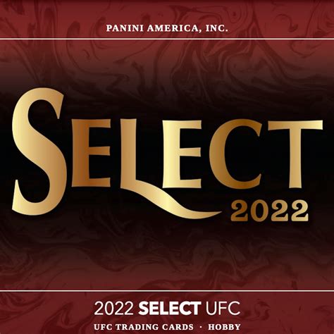 2022 select ufc checklist