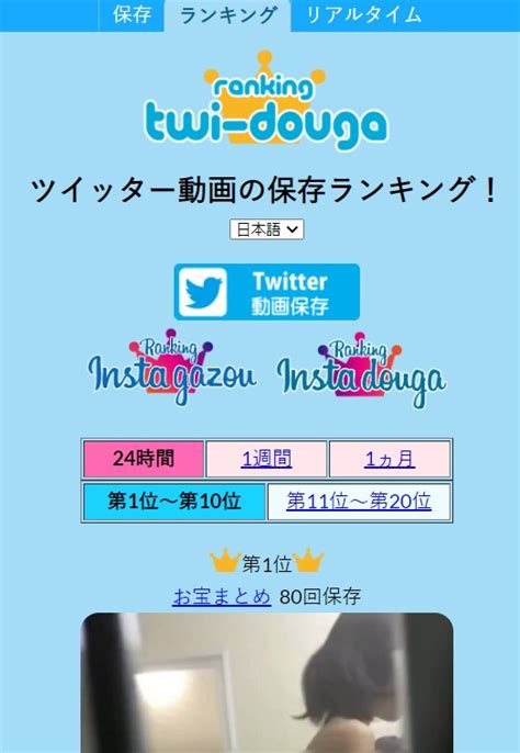 2022年の日本のTwitter保存ランキング