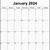 2023 printable calendar vertical